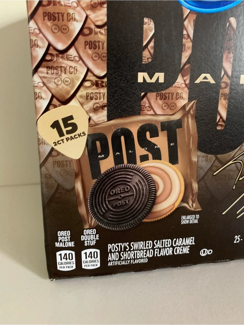 Empty post Malone Oreos box sealed